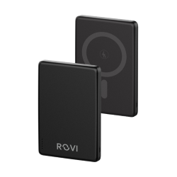 ROVI POWER - POWER BANK MAGSAFE 5000 MAH BLACK