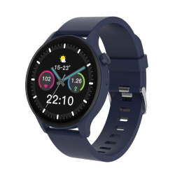 DENVER SWC-338 BL SMARTWATCH DSP 1,38" TFT CHIAMATA BT PRESSIONE OSSIGENO FREQ CARDIACA