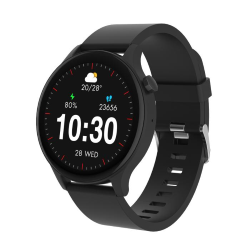 DENVER SWC-338 BK SMARTWATCH DSP 1,38" TFT CHIAMATA BT PRESSIONE OSSIGENO FREQ CARDIACA